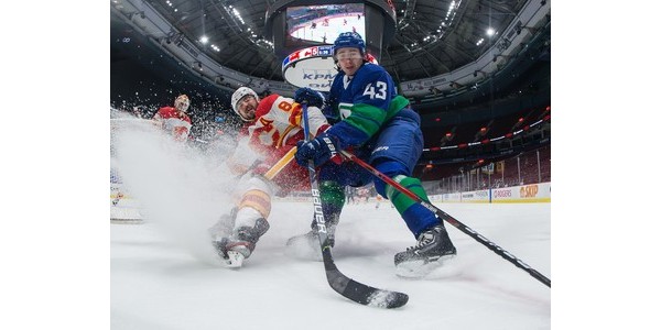 Quinn Hughes a perdu contre le coéquipier qui connaissait le mieux sa force Quinn Hughes a perdu contre le coéquipier qui connaissait le mieux sa force
